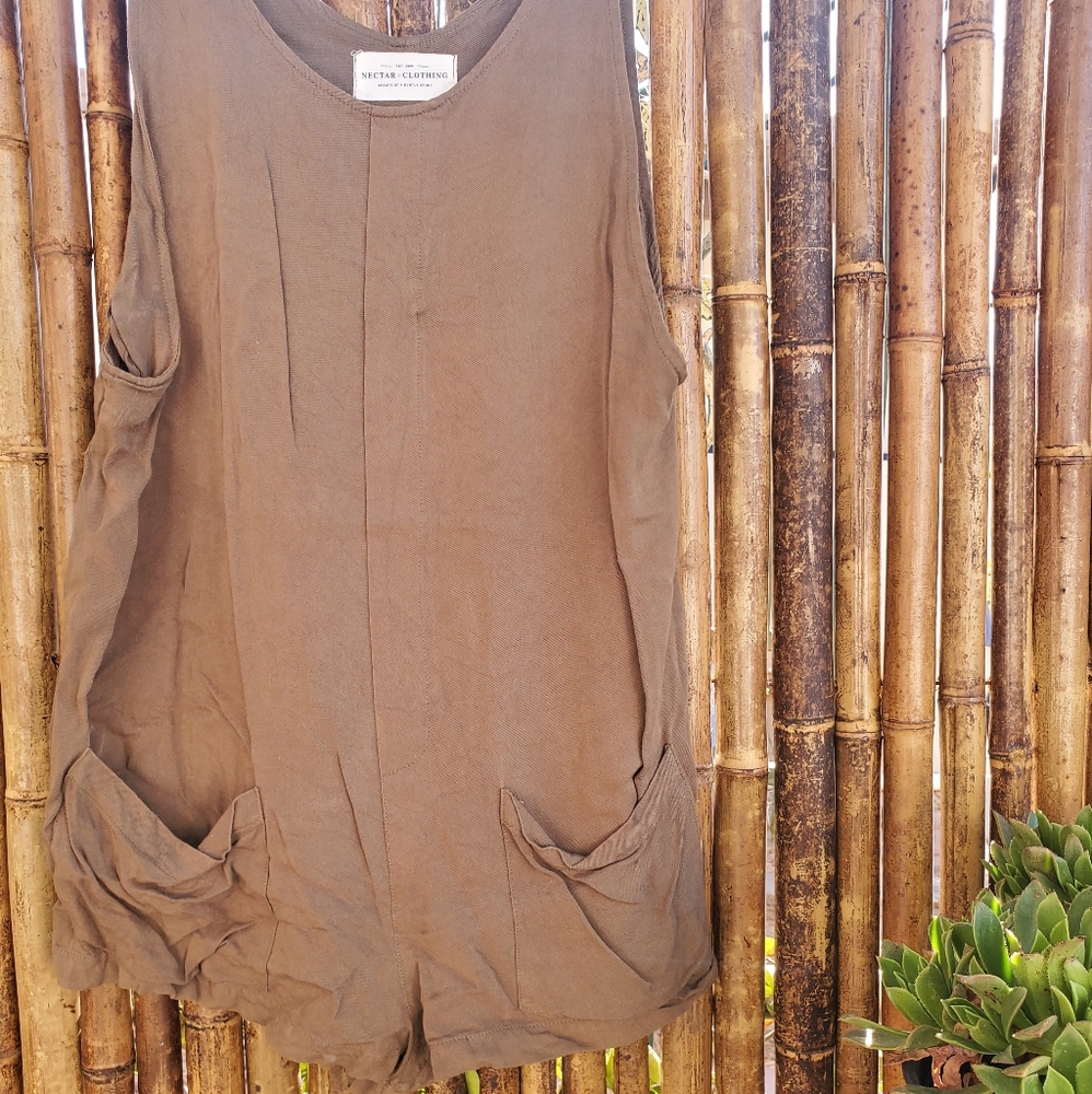 Olive like green romper